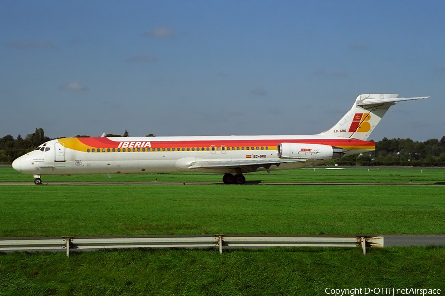 Iberia McDonnell Douglas MD-87 (EC-GRO) | Photo 366036