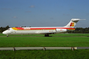 Iberia McDonnell Douglas MD-87 (EC-GRO) at  Hamburg - Fuhlsbuettel (Helmut Schmidt), Germany