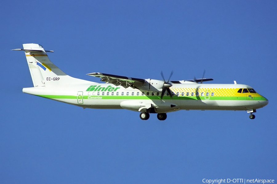Binter Canarias ATR 72-202 (EC-GRP) | Photo 376433