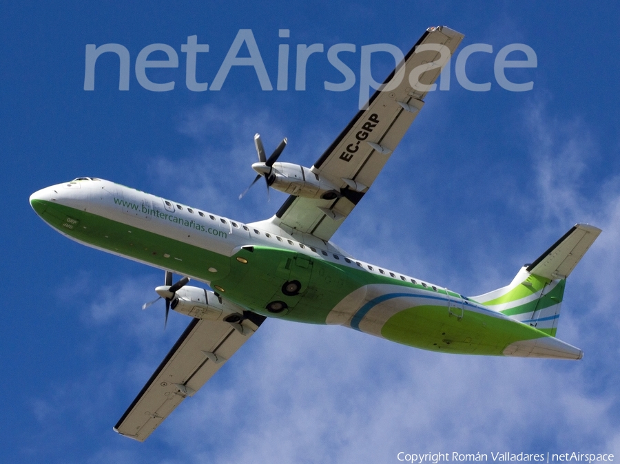 Canaryfly ATR 72-202 (EC-GRP) | Photo 338224