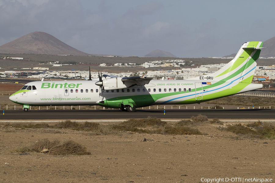 Binter Canarias ATR 72-202 (EC-GRU) | Photo 329439