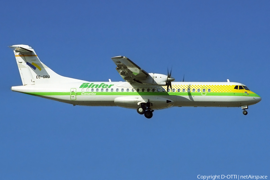 Binter Canarias ATR 72-202 (EC-GRU) | Photo 372950