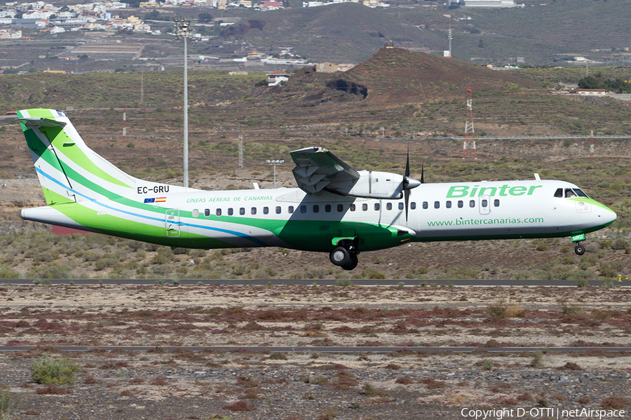 Binter Canarias ATR 72-202 (EC-GRU) | Photo 478897