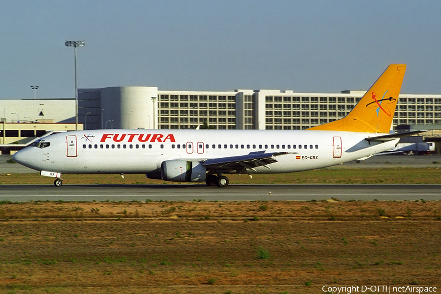 Futura International Airways Boeing 737-46B (EC-GRX) | Photo 354690