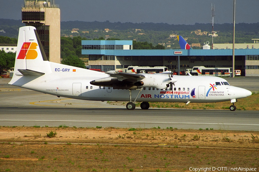 Iberia Regional (Air Nostrum) Fokker 50 (EC-GRY) | Photo 351384