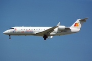 Iberia Regional (Air Nostrum) Bombardier CRJ-100ER (EC-GTG) at  Frankfurt am Main, Germany