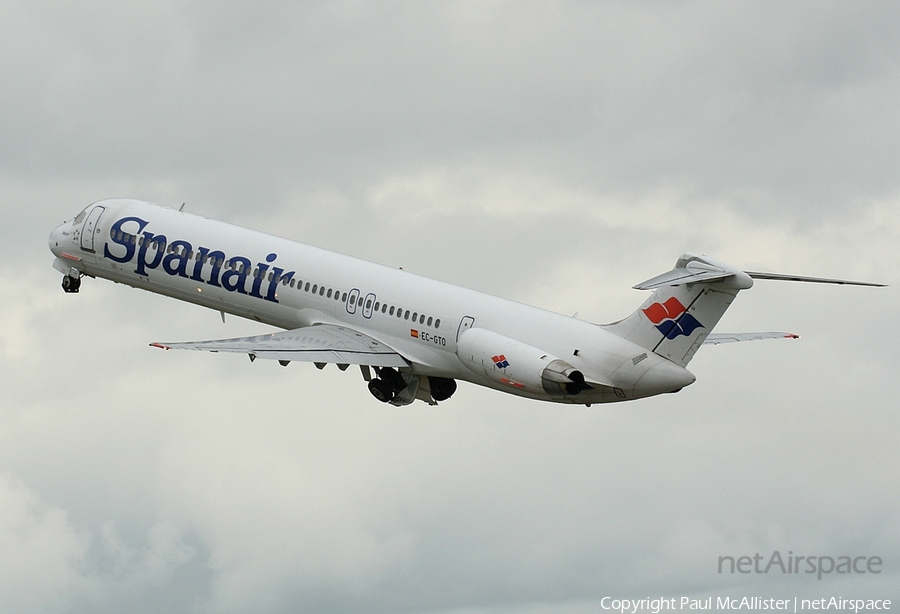 Spanair McDonnell Douglas MD-82 (EC-GTO) | Photo 4663