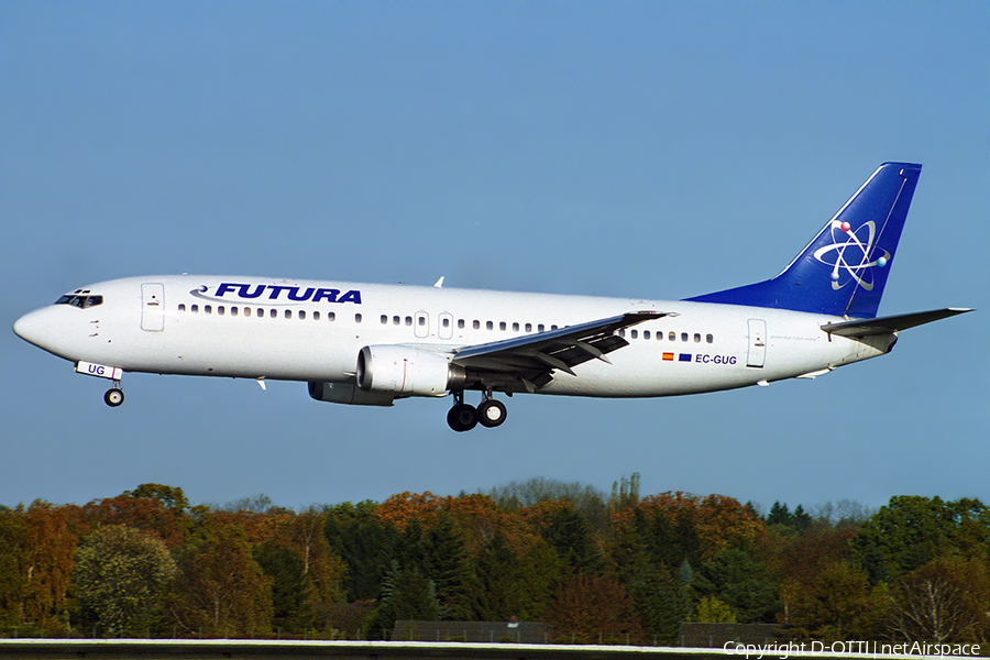 Futura International Airways Boeing 737-4S3 (EC-GUG) | Photo 534127
