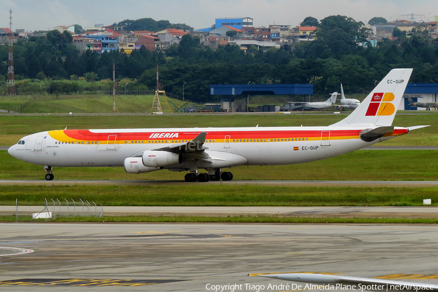 Iberia Airbus A340-313X (EC-GUP) | Photo 331636