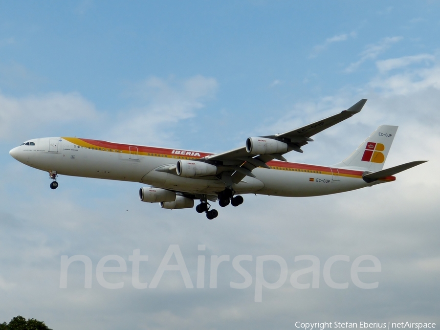 Iberia Airbus A340-313X (EC-GUP) | Photo 127808