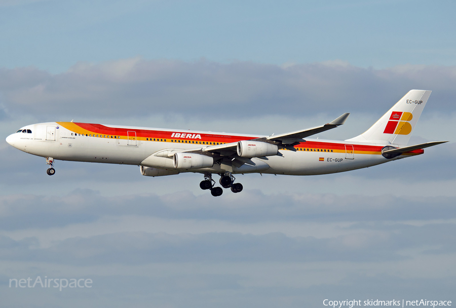Iberia Airbus A340-313X (EC-GUP) | Photo 60879