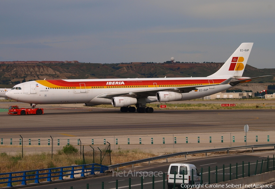 Iberia Airbus A340-313X (EC-GUP) | Photo 113611