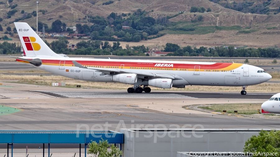 Iberia Airbus A340-313X (EC-GUP) | Photo 235830