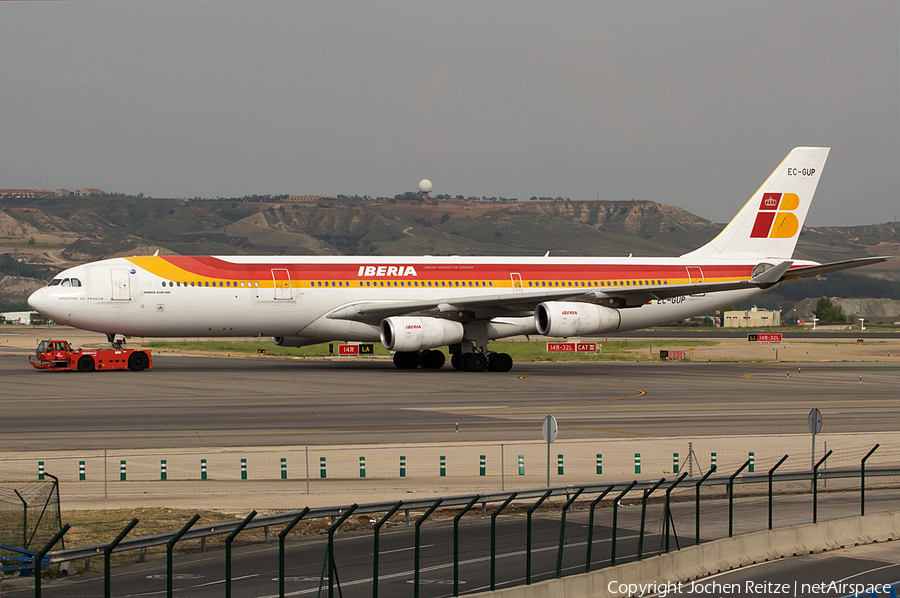 Iberia Airbus A340-313X (EC-GUP) | Photo 48031