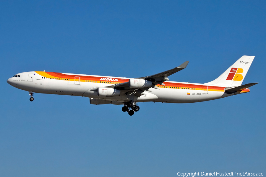 Iberia Airbus A340-313X (EC-GUP) | Photo 541838