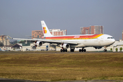Iberia Airbus A340-313 (EC-GUQ) at  Guatemala City - La Aurora, Guatemala