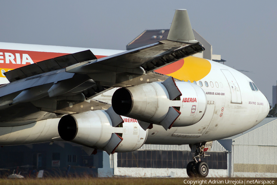 Iberia Airbus A340-313 (EC-GUQ) | Photo 98465