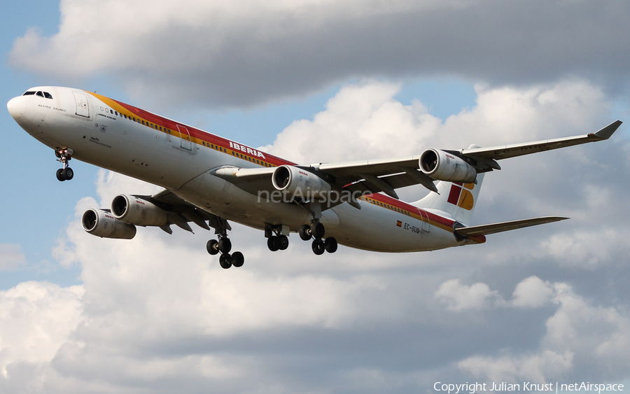 Iberia Airbus A340-313 (EC-GUQ) | Photo 107643