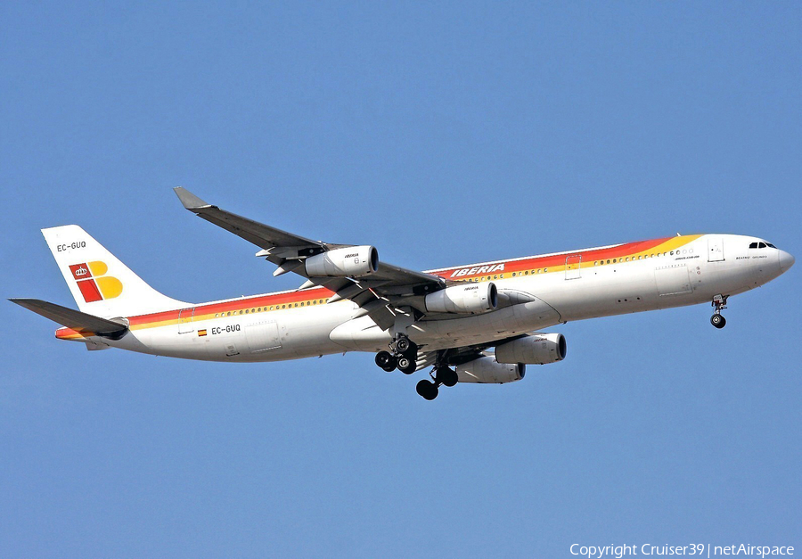 Iberia Airbus A340-313 (EC-GUQ) | Photo 187650