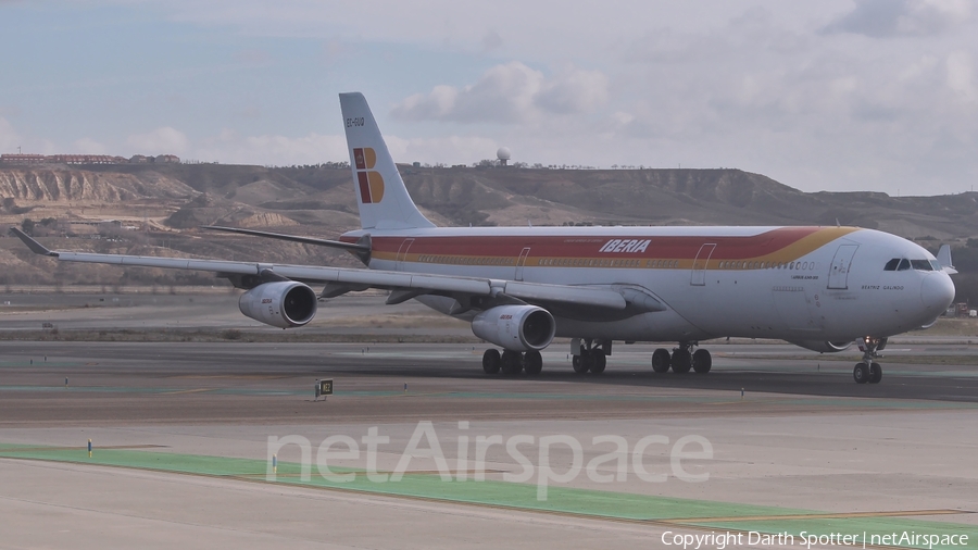 Iberia Airbus A340-313 (EC-GUQ) | Photo 215155