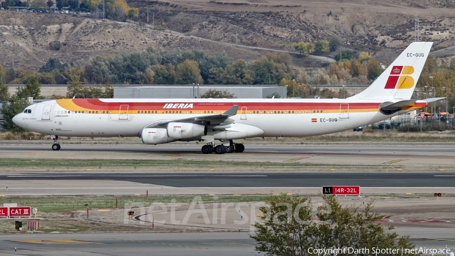 Iberia Airbus A340-313 (EC-GUQ) | Photo 233298