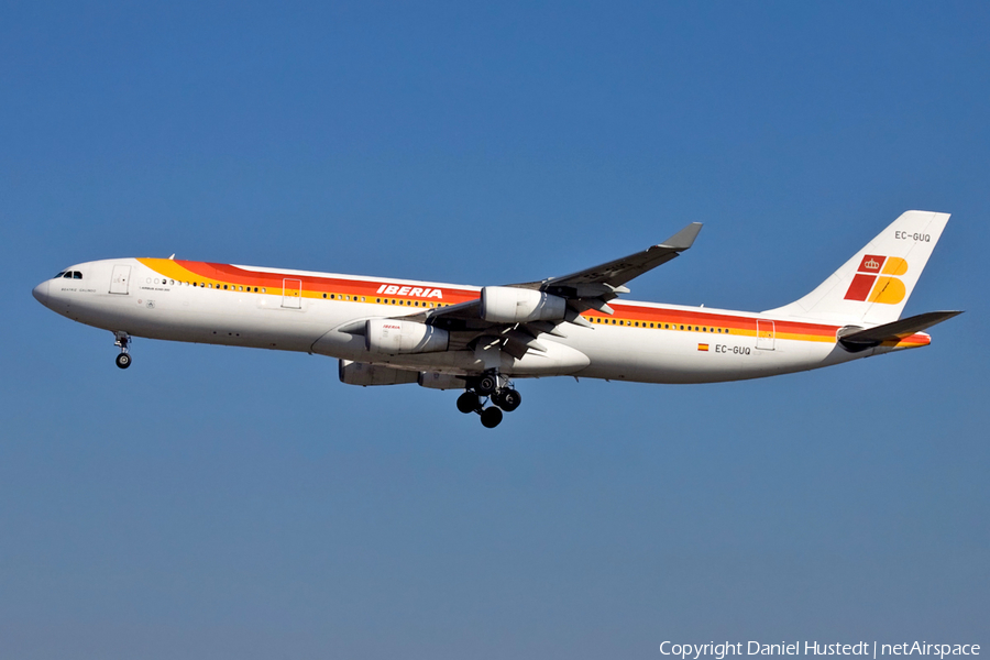 Iberia Airbus A340-313 (EC-GUQ) | Photo 544060