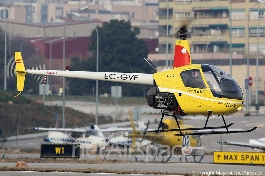 Aerolink Air Services Robinson R22 Beta (EC-GVF) | Photo 400126