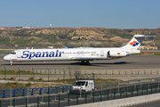 Spanair McDonnell Douglas MD-83 (EC-GVO) at  Madrid - Barajas, Spain