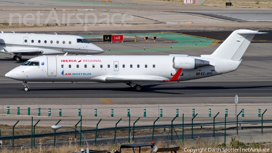 Iberia Regional (Air Nostrum) Bombardier CRJ-200ER (EC-GYI) | Photo 179951