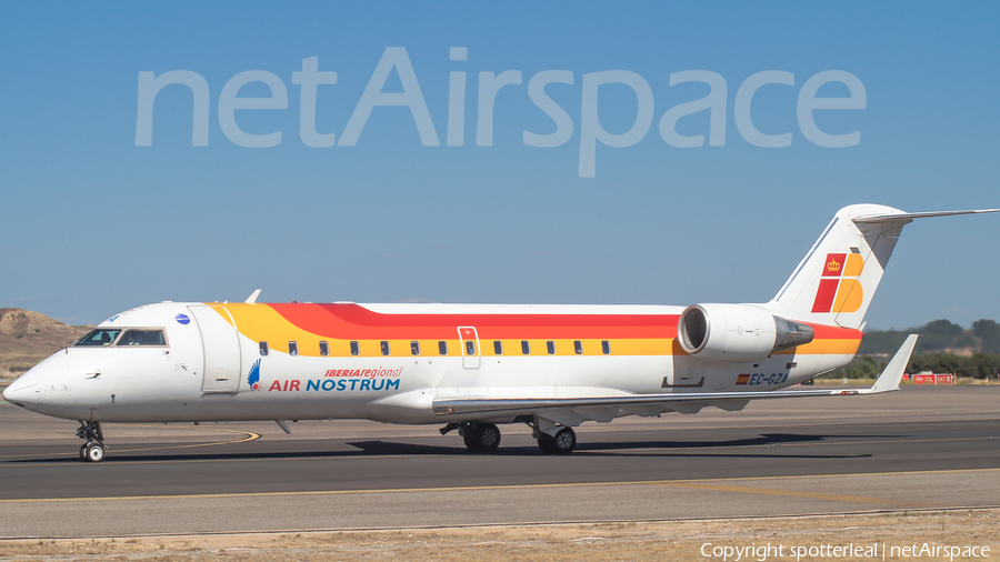 Iberia Regional (Air Nostrum) Bombardier CRJ-200ER (EC-GZA) | Photo 201279