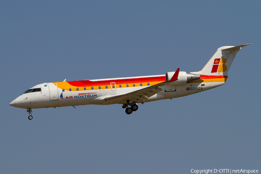 Iberia Regional (Air Nostrum) Bombardier CRJ-200ER (EC-GZA) | Photo 366718