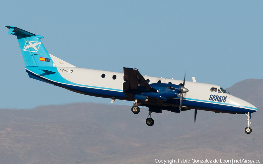 Serair Transworld Press Beech 1900C-1 (EC-GZG) | Photo 334830