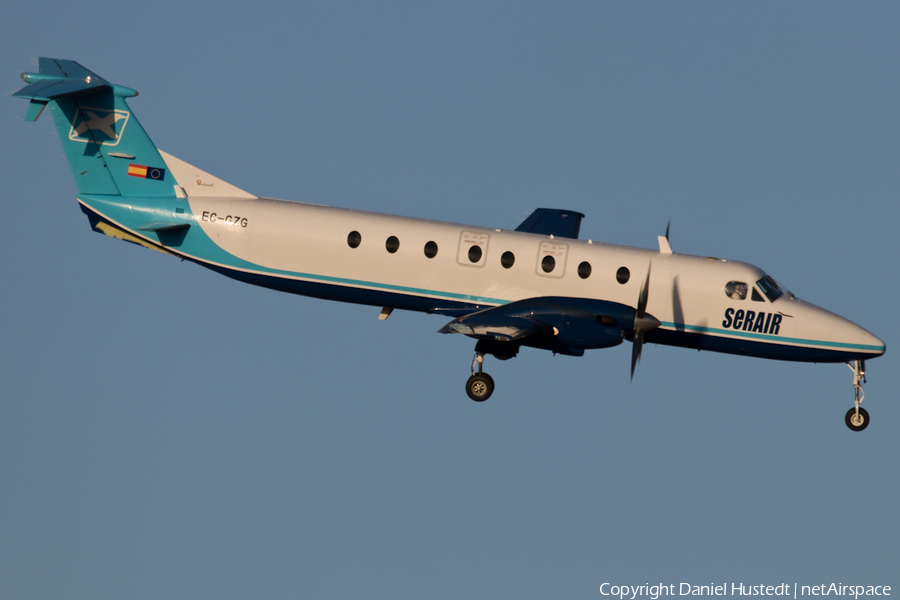 Serair Transworld Press Beech 1900C-1 (EC-GZG) | Photo 413372