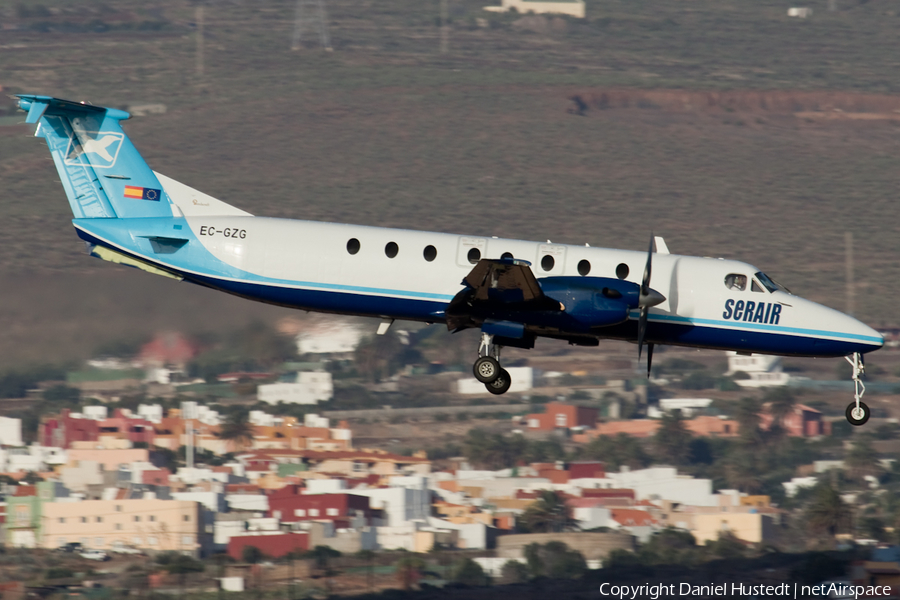 Serair Transworld Press Beech 1900C-1 (EC-GZG) | Photo 413449