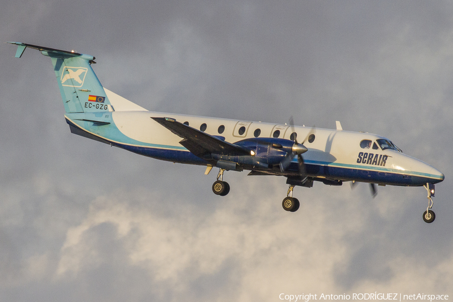 Serair Transworld Press Beech 1900C-1 (EC-GZG) | Photo 135790