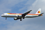 Iberia Airbus A321-211 (EC-HAC) at  Frankfurt am Main, Germany