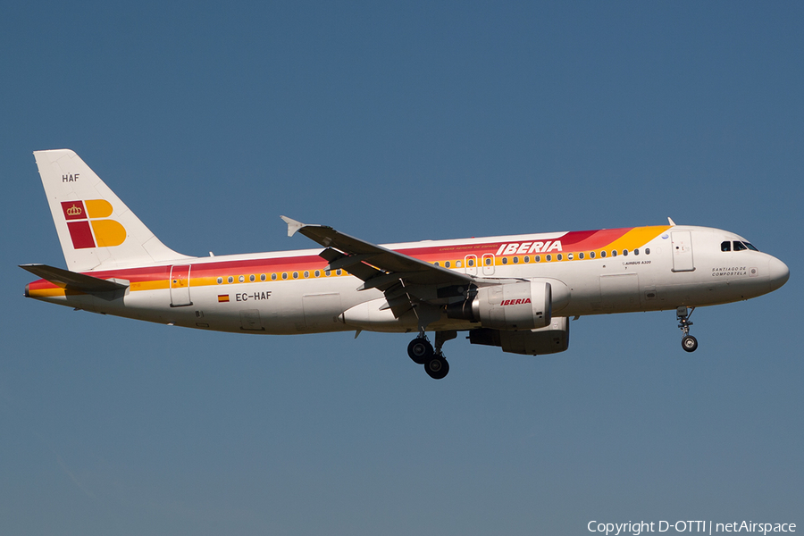 Iberia Airbus A320-214 (EC-HAF) | Photo 199768