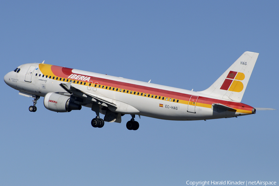 Iberia Airbus A320-214 (EC-HAG) | Photo 312891