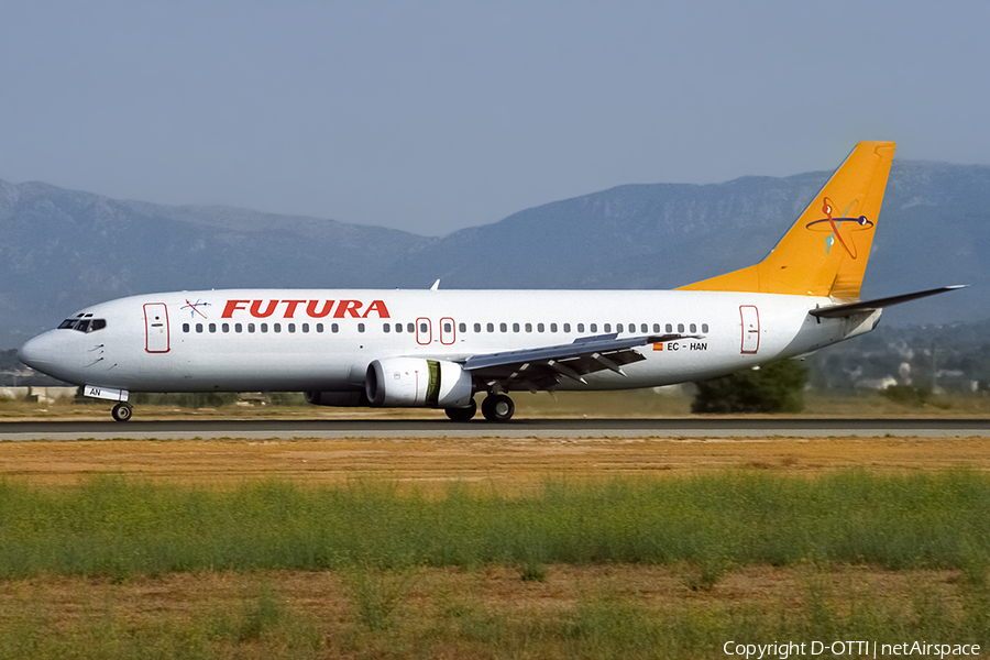 Futura International Airways Boeing 737-4Q8 (EC-HAN) | Photo 429335