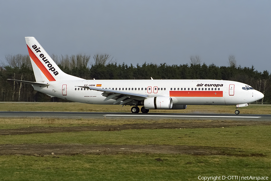 Air Europa Boeing 737-85P (EC-HBM) | Photo 449008