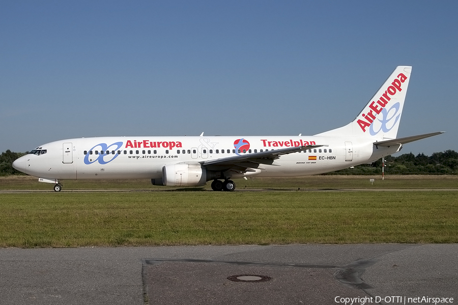 Air Europa Boeing 737-85P (EC-HBN) | Photo 160096