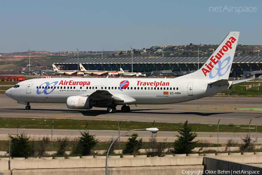 Air Europa Boeing 737-85P (EC-HBN) | Photo 44588