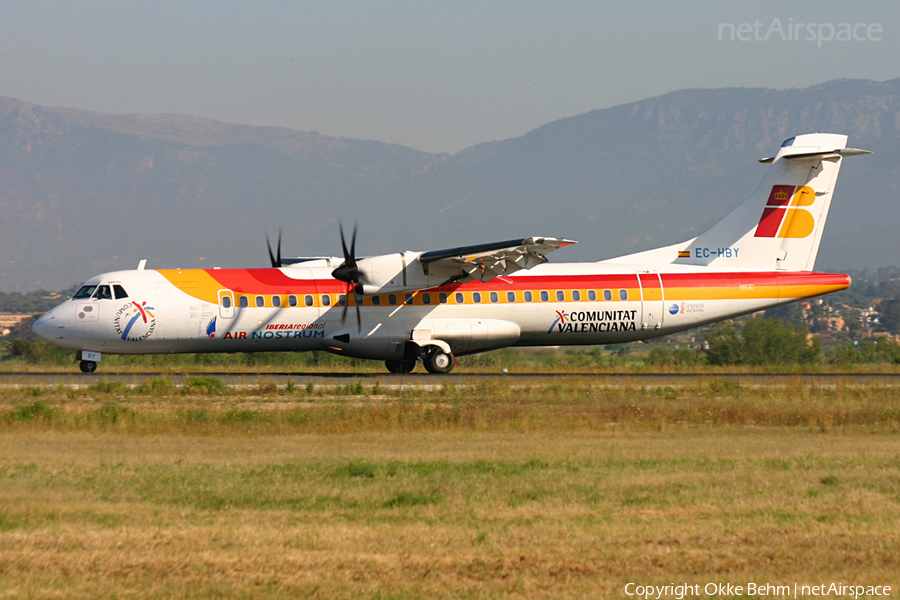 Iberia Regional (Air Nostrum) ATR 72-500 (EC-HBY) | Photo 39085