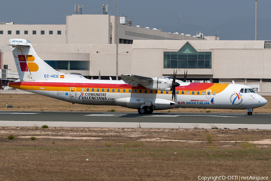 Iberia Regional (Air Nostrum) ATR 72-500 (EC-HCG) | Photo 204706