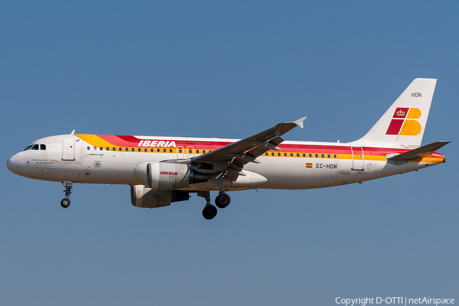 Iberia Airbus A320-214 (EC-HDN) | Photo 203307