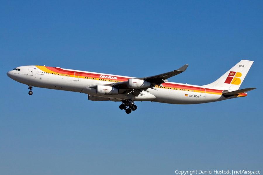 Iberia Airbus A340-313 (EC-HDQ) | Photo 541842