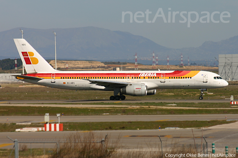 Iberia Boeing 757-256 (EC-HDS) | Photo 72686