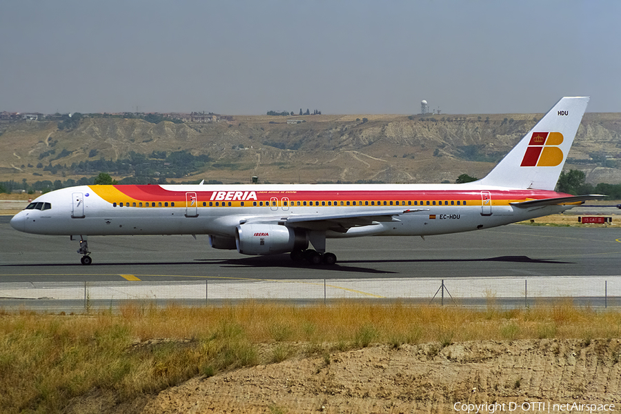 Iberia Boeing 757-256 (EC-HDU) | Photo 492705