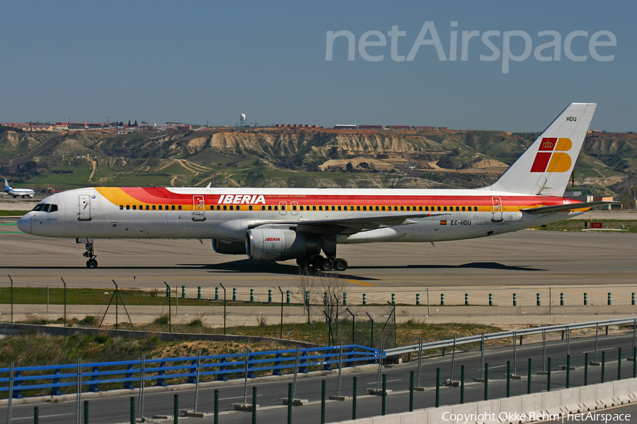 Iberia Boeing 757-256 (EC-HDU) | Photo 72687