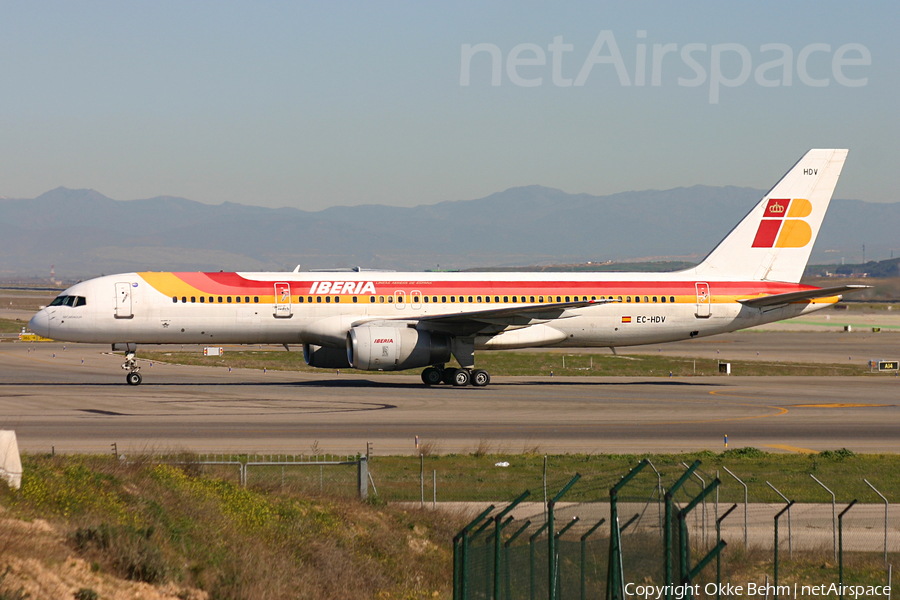 Iberia Boeing 757-256 (EC-HDV) | Photo 72689